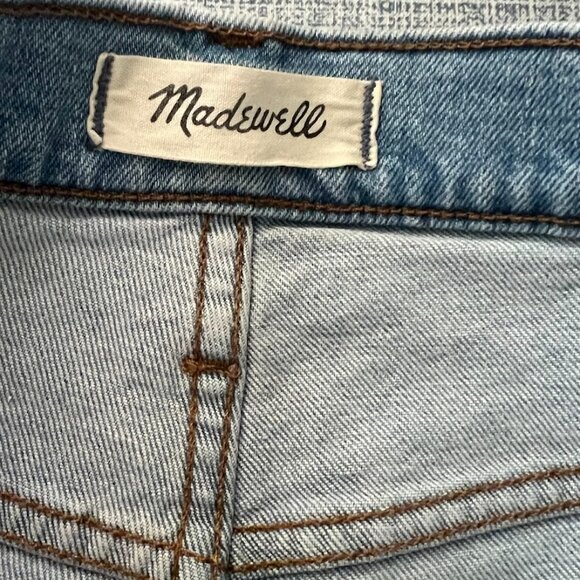 Madewell The Perfect Vintage Straight Leg Blue Denim Jeans Size 27 - Picture 10 of 15